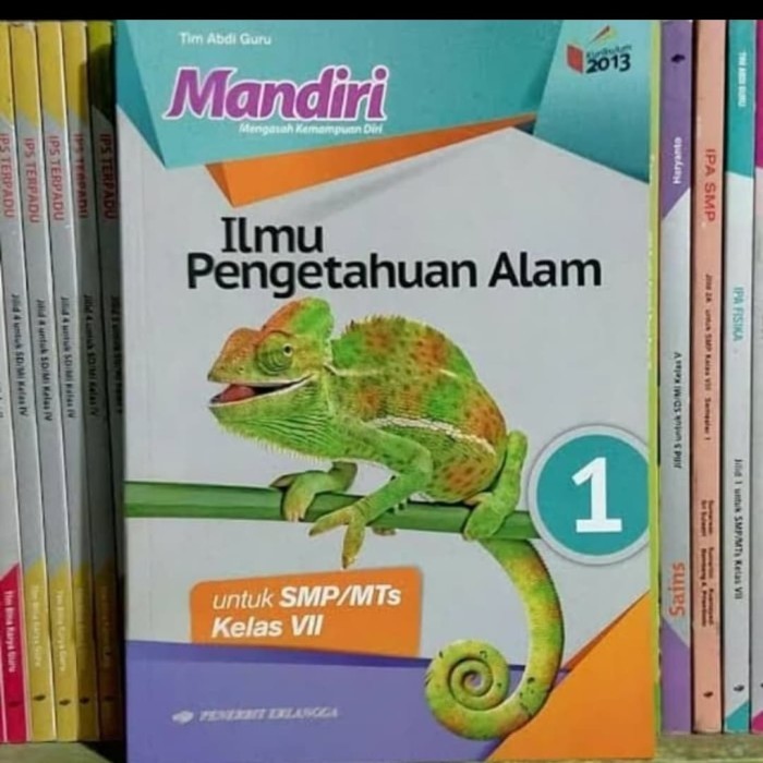 

PROMO Buku SMP Mandiri IPA Kelas 7 Revisi Erlangga