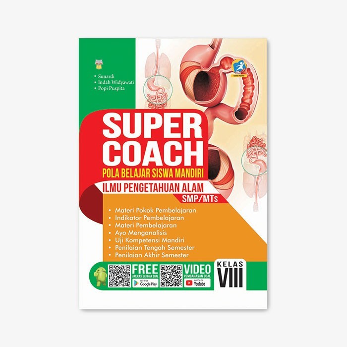 

BUKU SUPER COACH ILMU PENGETAHUAN ALAM SMP/MTs KELAS VIII K-13 REVISI