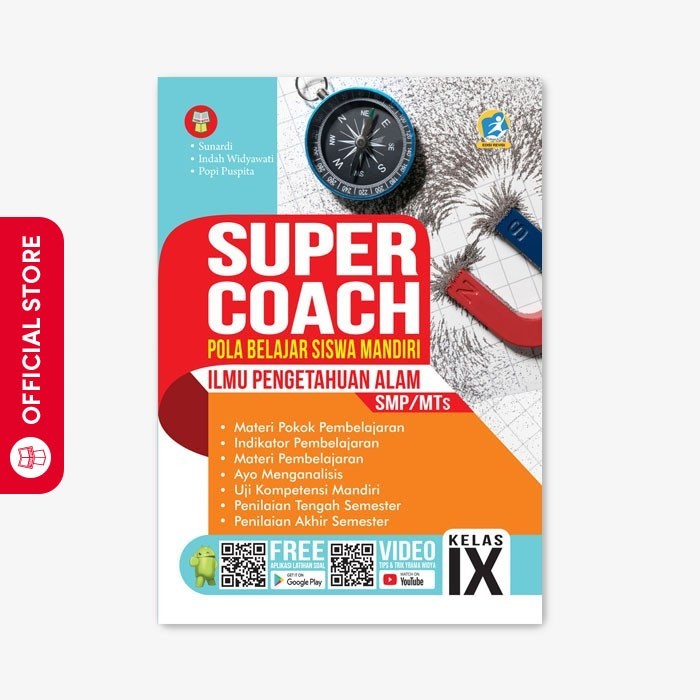 

Buku Super Coach IPA Ilmu Pengetahuan Alam untuk SMP/MTs Kelas IX