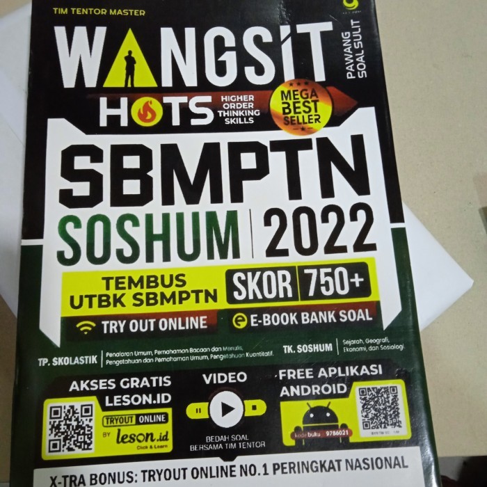 

WANGSIT HOTS SBMPTN SOSHUM 2022