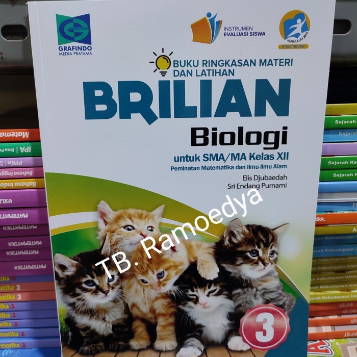 

Buku BRILIAN Biologi SMA kelas XII Grafindo