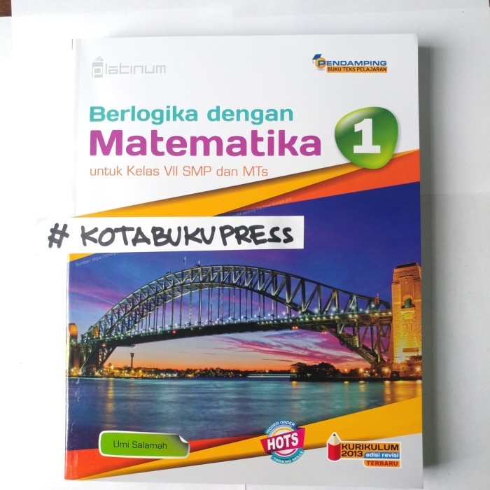 

Buku MATEMATIKA 1 KELAS 1 SMP PENDAMPING PLATINUM