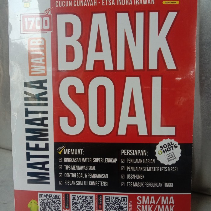 

Buku 1700 BANK SOAL MATEMATIKA WAJIB SMA