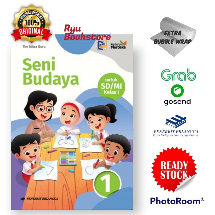 

Original Seni Budaya Kelas 1 SD/Mi Kurikulum Merdeka - Erlangga