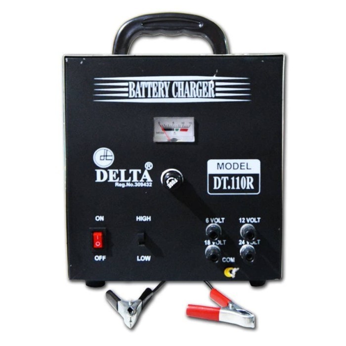 TERBARU- CHARGER AKI DELTA DT-110R -KUALITAS TERBAIK