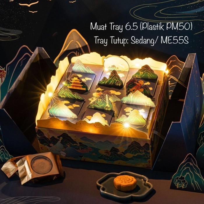 

Kotak Mooncake Premium K9603/ K9808 Dus Packaging - 3D Hard Box Diskon