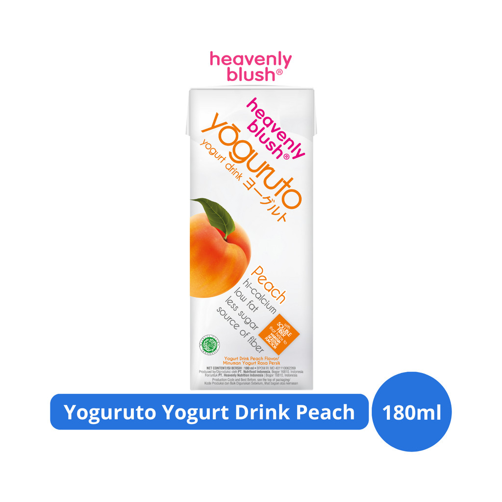 

Heavenly Blush Yoguruto Yogurt Drink Peach 180ml