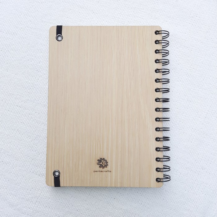 

Buku Jurnal Kayu A5 L Wooden Notebook Custom L Buku Kayu Grafir Nama