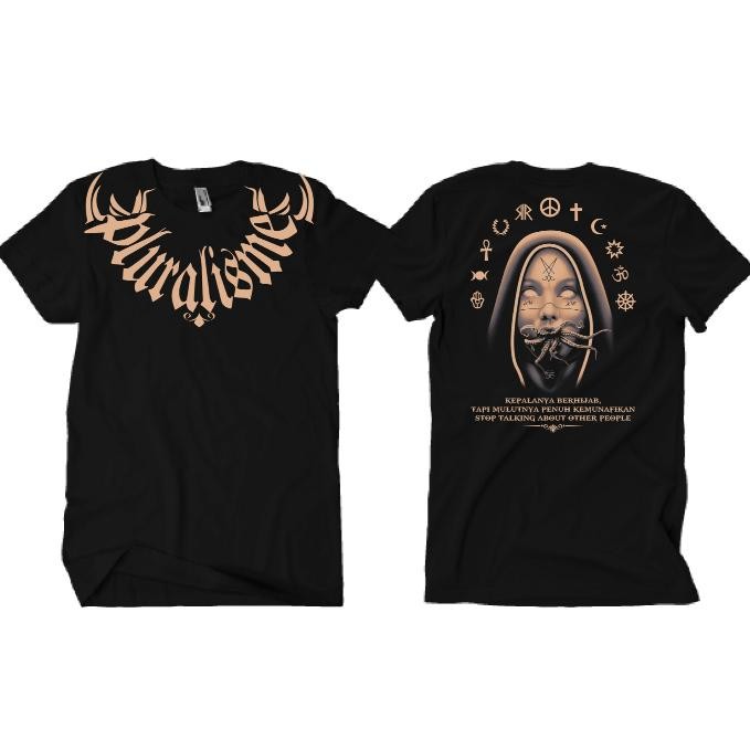 Promo Kaos Pria Kaos Pluralisme Keberagaman Beragama Toleransi