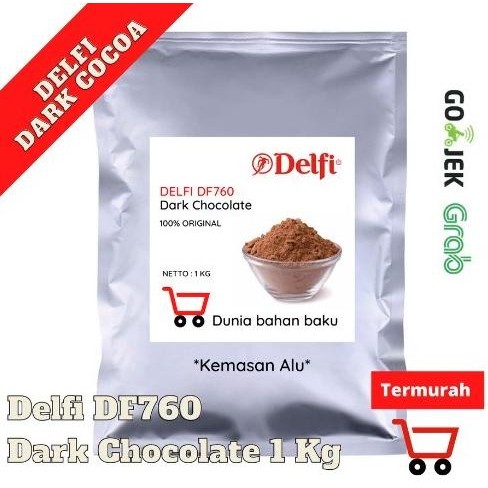 

COKLAT BUBUK DELFI DF760 COCOA POWDER 1KG | 100% ASLI