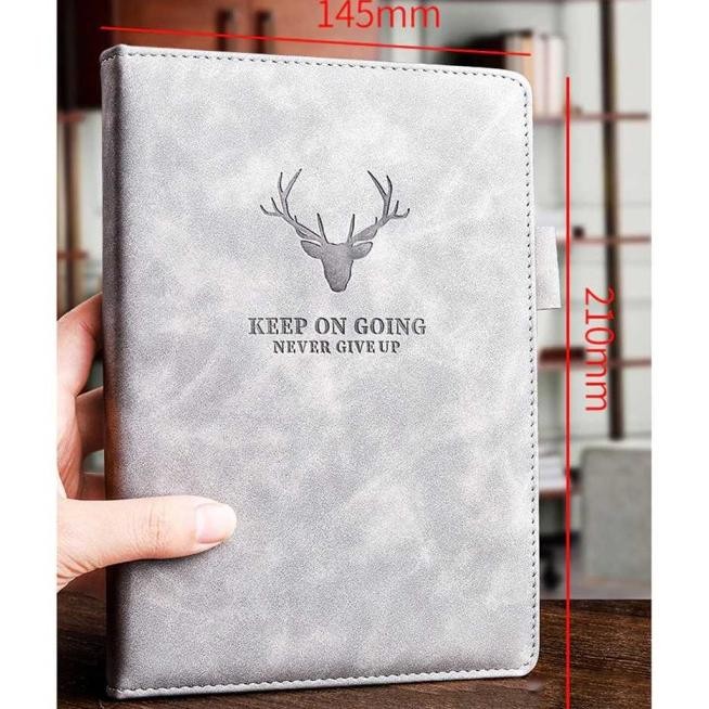 

Leather Notebook Journal Buku Catatan Jurnal Harian A5 180 Lembar