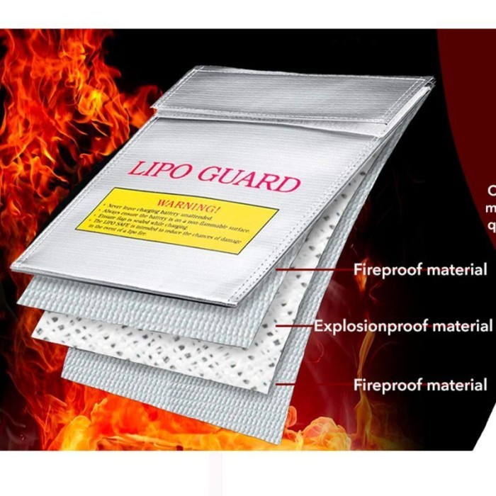 

TERBARU! Tas Baterai Lipo / Tas Tahan Api Tempat Dokumen