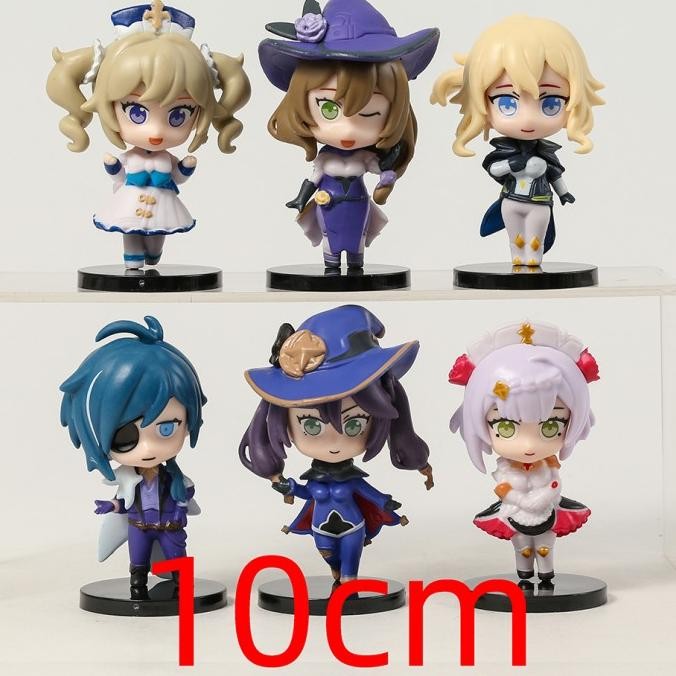 FIGUR SET Genshin Impact figure set 6 pcs