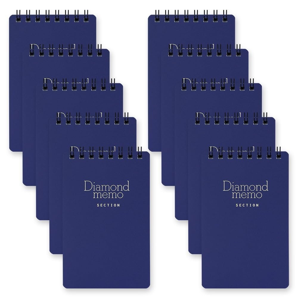 

Memo Midori Memo Berlian Ukuran M Grafik Garis Biru 10 Buku Set 11732006 【Langsung dari Jepang】 |9Ygjny3G|