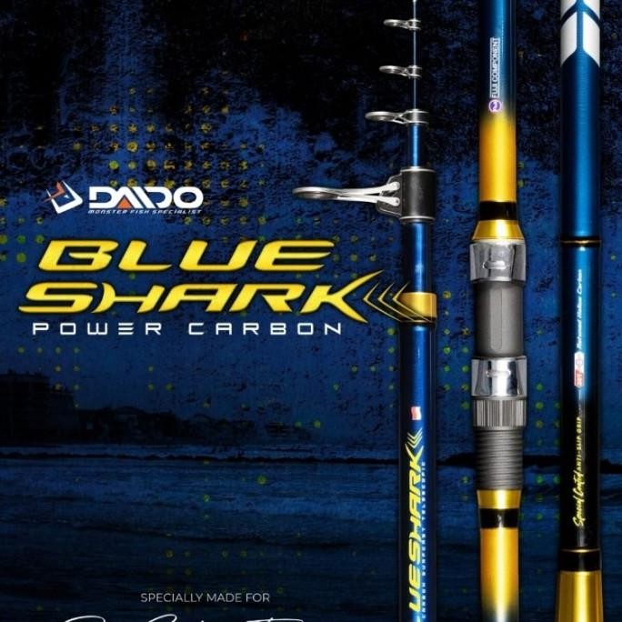 joran pancing daido blue shark antena surf pantai full ring fuji Full TF