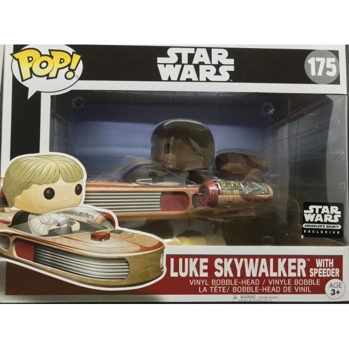 FUNKO POP Funko Pop -Star Wars Smugglers Bounty -Luke Skywalker With Speeder