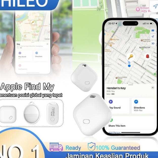 Airtag/Gps Mobil/Gps Traer/Find My - Dnight Smart Tag Airtag /Kalung Pelacak Gps Hewan