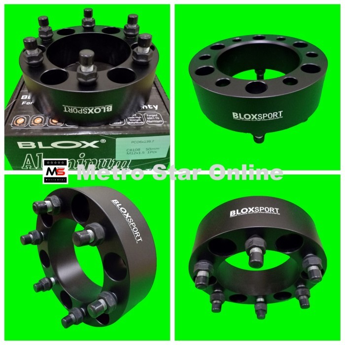 evannew Spacer / Wheel Adapter / Adaptor Velg 5Cm 6x139,7 Aluminium