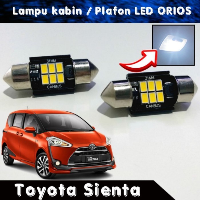 Lampu Kabin led Plafon Mobil Khusus Mobil Sienta