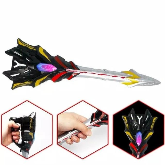 FIGUR SET Tombak Ultraman - Mainan Senjata Ultraman Tombak / Ultraman Sword