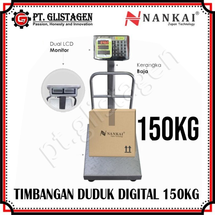 

newgan!! Timbangan Duduk Digital 150 Kg