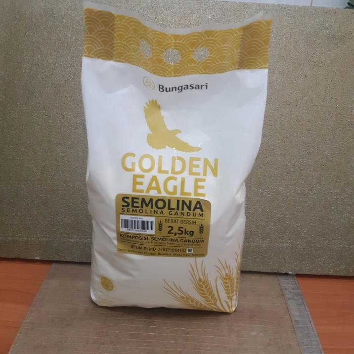 

Golden Eagle Tepung Gandum Semolina 2,5Kg Barangbaru