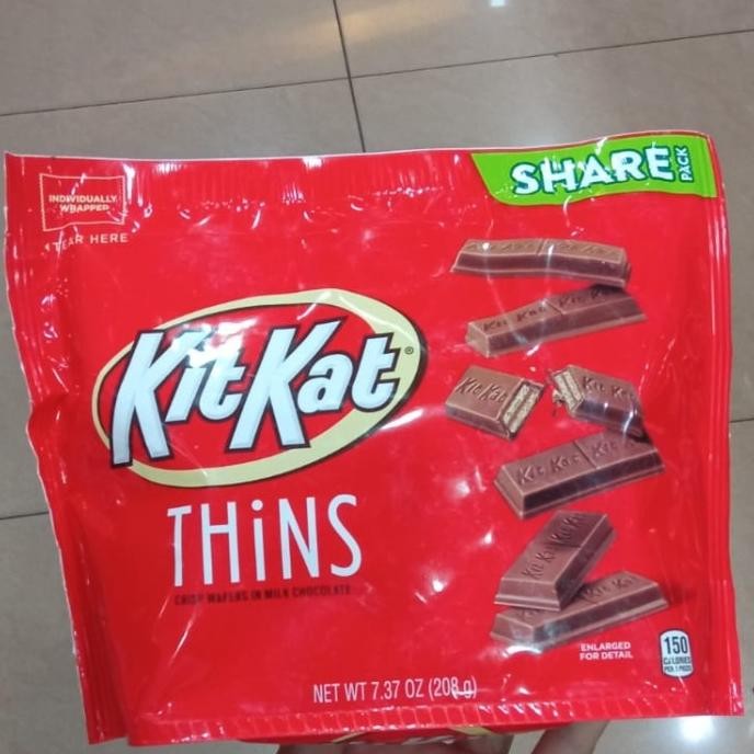 

\\\\\] nestle kitkat thins 208 gr