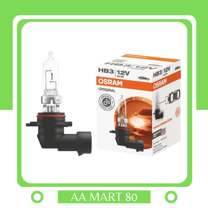 monggo] OSRAM HB3 12V 60W - Original Std 9005