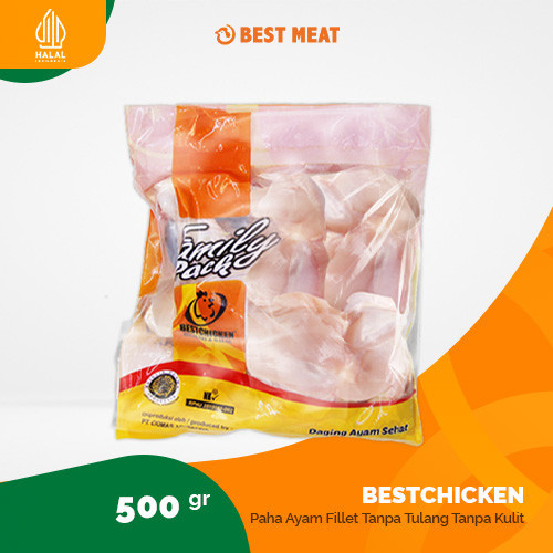 

Paha Ayam Fillet - Paha Ayam Boneless Tanpa Kulit Bestchicken 450-500gr