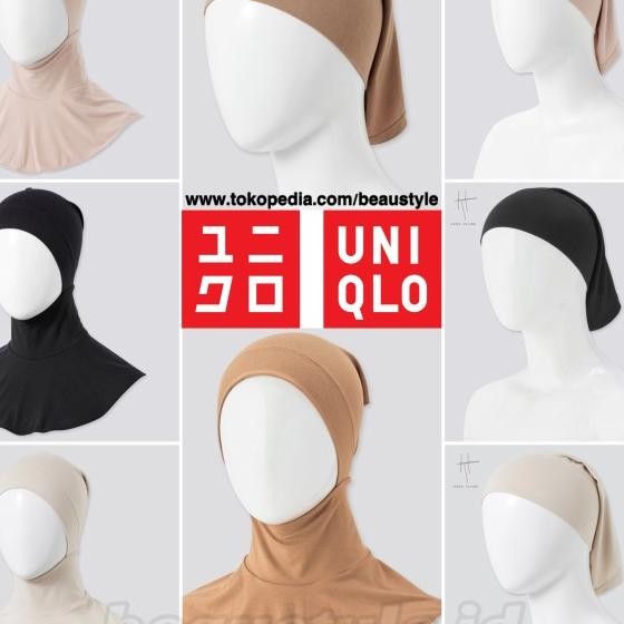 Airism Hana Tajima Headband / Hijab / Ciput Ninja Inner Hijap