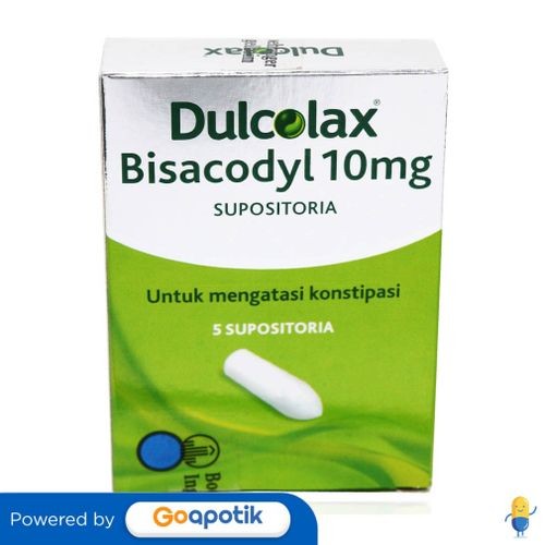 DULCOLAX DEWASA 10 MG BOX 5 SUPPOSITORIA