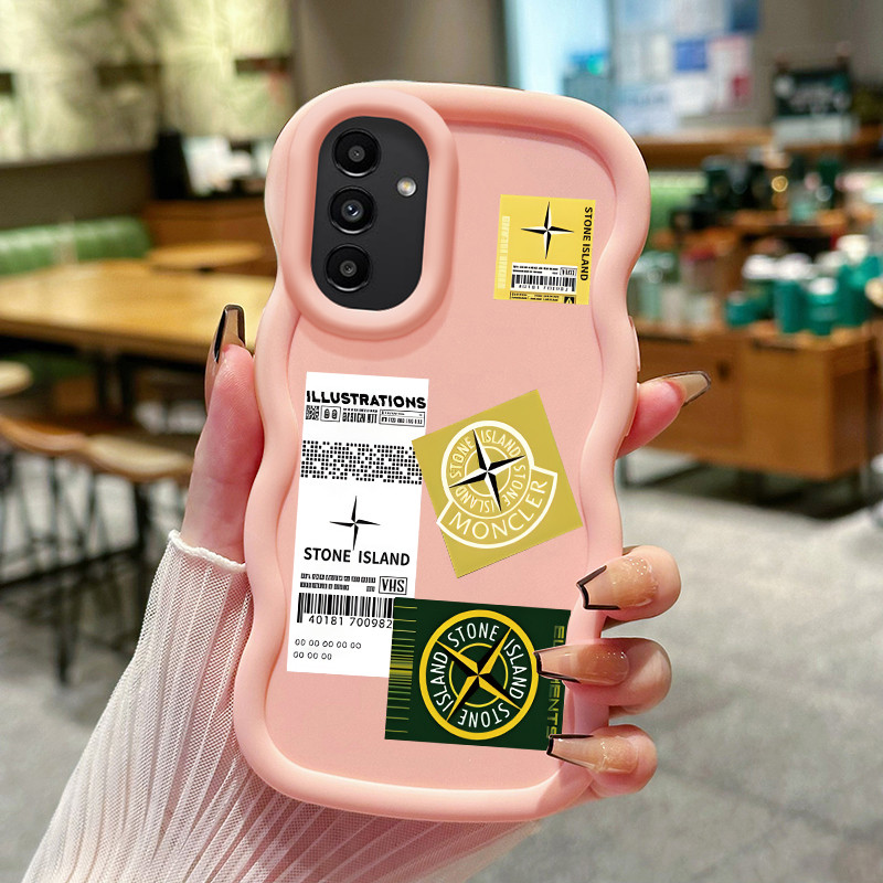 Casing Hp Untuk Samsung A24 Case Casing stempel pisau HP Kesing ponsel Premium Macaron Softcase peli