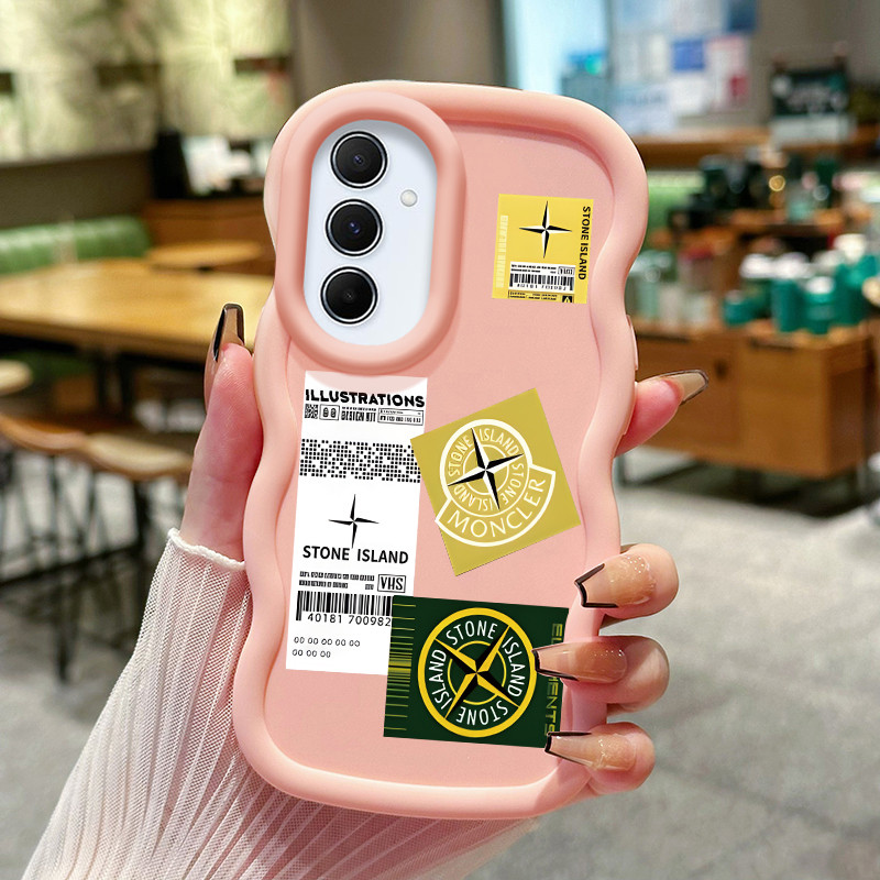 Casing Hp Untuk Samsung A55 5G Case Casing stempel pisau HP Kesing ponsel Premium Macaron Softcase p