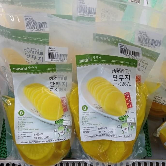 

best produk] chongga lobak cut danmuji irisan lobak korea 350gr