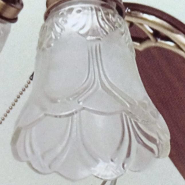 Kaca Lampu Kipas Angin Gantung Mt Edma F410