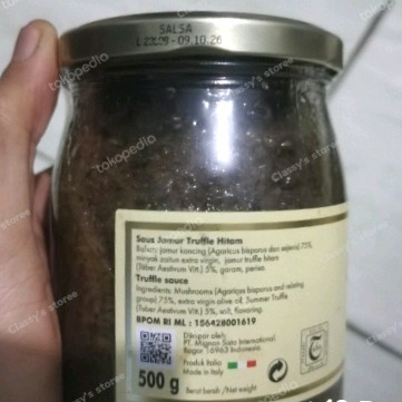 

Trivelli Tartufi Truffle Sauce 500 Gr/Saus Jamur Truffle Hitam/Promo Terbaru