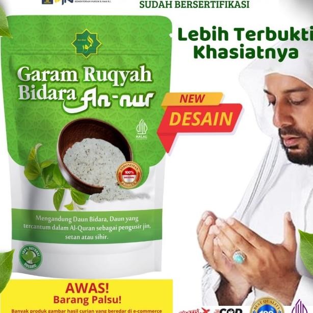 

Garam Ruqyah Bidara An Nur 500Gr - Mencegah Dari Gangguan Jin Jahat