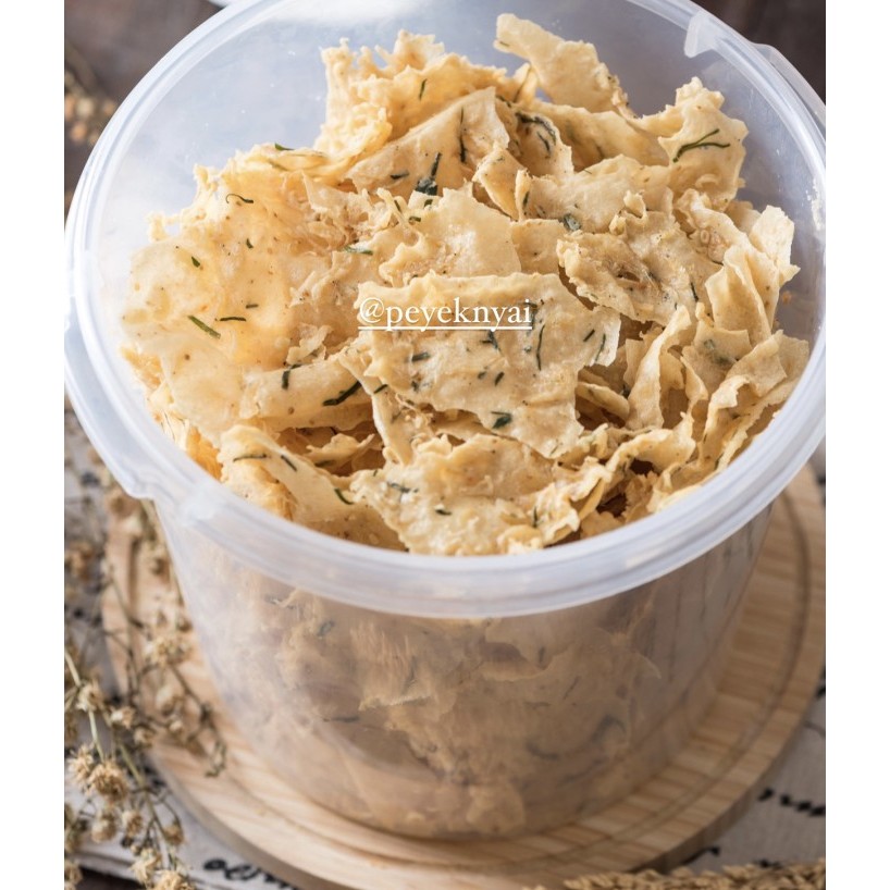 

Rempeyek Peyek Nyai Teri Medan (Jumbo) Terlaris
