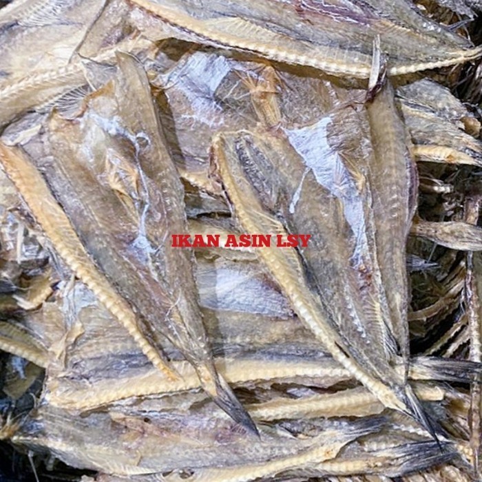 

Ikan Asin Siteng Belah Tawar / Jambrong Tipis ( Premium ) 1000Gram / 1 Kg Terlaris