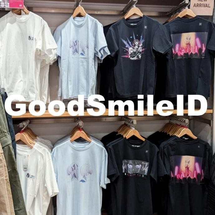 NEW UT [OSHI NO KO] LENGAN PENDEK T-SHIRT KAOS GRAFIS PRIA WANITA JASTIP UNIQLO