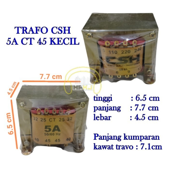 FREE ONGKIR TRAVO TRAFO 5A CT 45 CSH TRAFO 5 AMPER CT45 CSH FREE ONGKIR