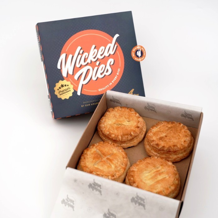 

Wicked Pies Fresh Pies 1 Box Isi 4 Pcs Terbaik