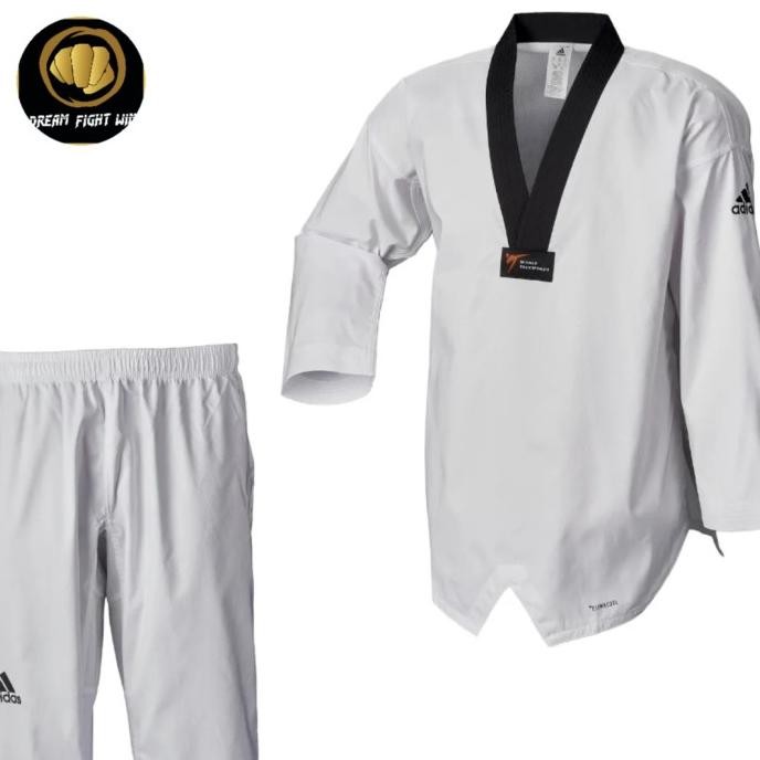 Adidas Fighter Dobok New Seragam Taekwondo Original  Ready