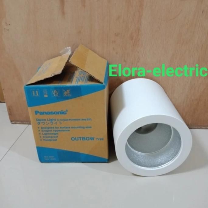 Produk Baru!! Panasonic Downlight Outbow 4 Inch Putih (NLP72305)