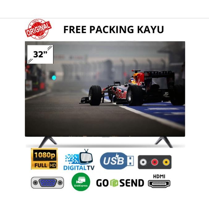 TERMURAH - [Packing Kayu] TV Digital 32 inch Weyon TV Garansi Resmi CCTV Monitor