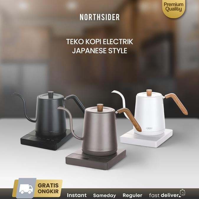 Jinsei Teko Kopi Electric Gooseneck coffee kettle Japanese ZK-KH202