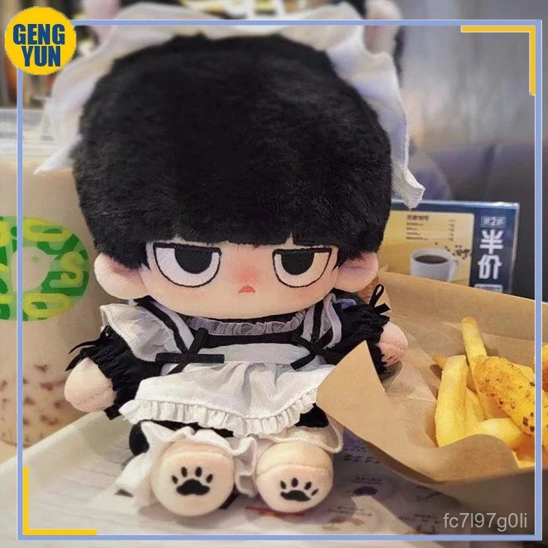 In Stock 20CM Cartoon Mob Psycho 100 Figure Plush Mob Anime Plushie Doll 20cm Naked Doll Cosplay Cat