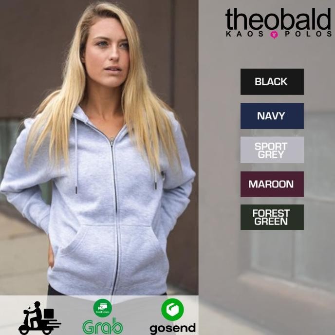 ZIPPER HOODIE POLOS 9600 NEW STATES APPAREL ( NSA ) IMPORT ORIGINAL