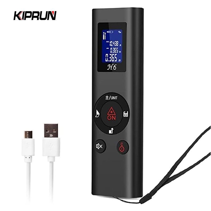 

Pengukur Jarak KIPRUN, Pengukur Jarak Laser Level Digital Cerdas 40M Pengukur Jarak Genggam Mini, Isi Ulang USB |m2dRyRO4|