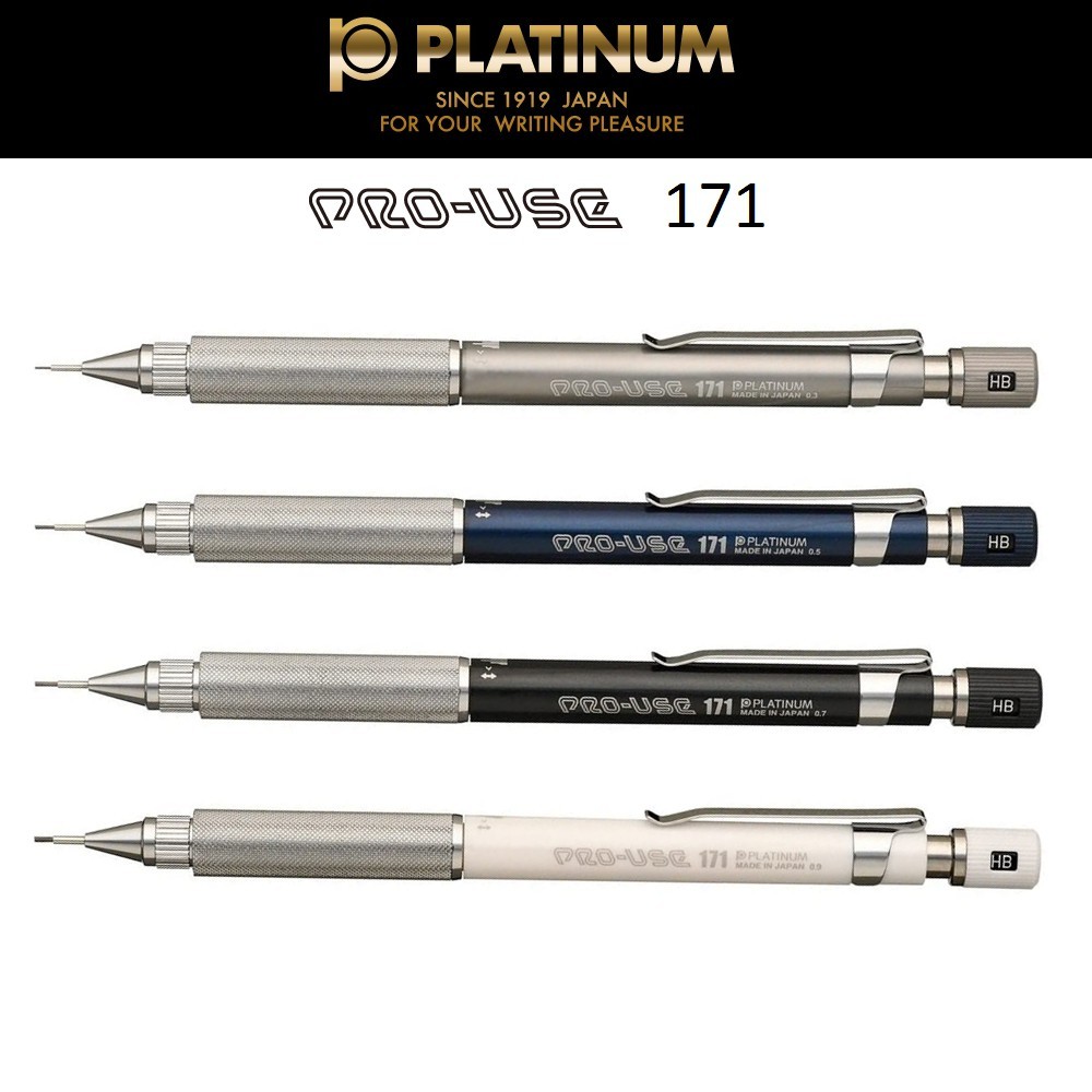 

Pensil Gambar Platinum Pro-Use 171 Pensil Mekanik Profesional Pegangan Logam (0,3mm 0,5mm 0,7mm 0,9mm) |HyJj3nhW|